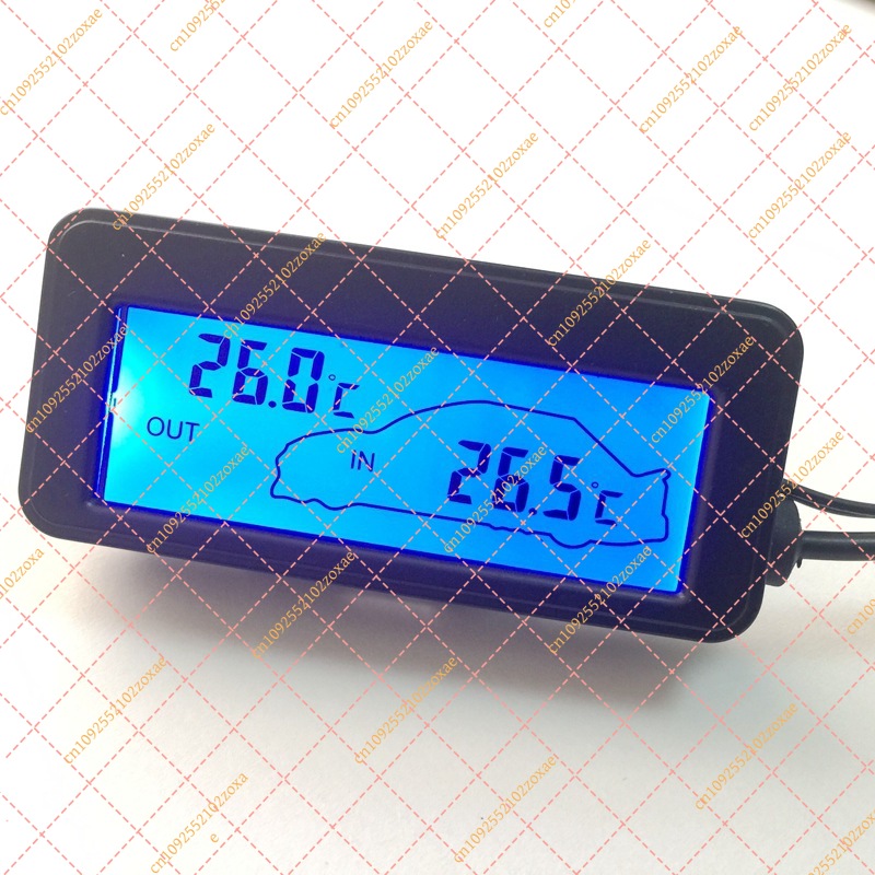 Digital Hygrometer Probe - Termometro Digitale per Auto 12V con