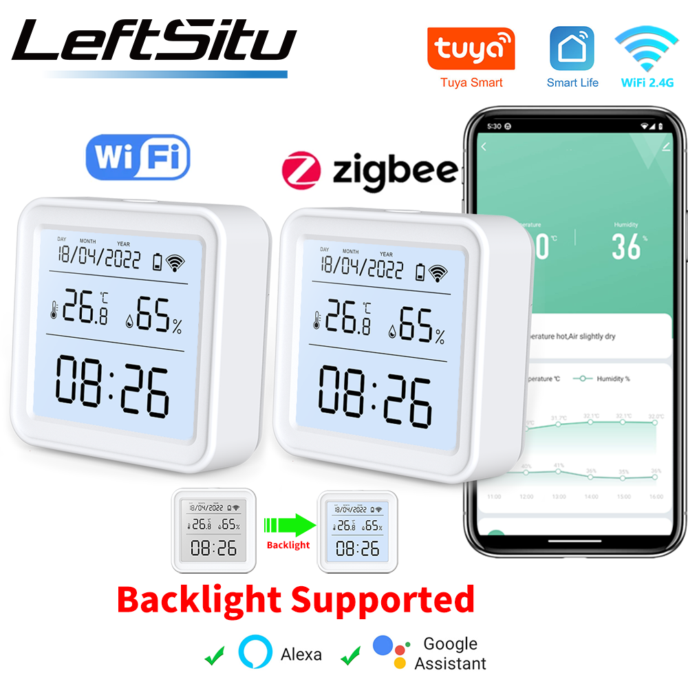 Tuya Zigbee WiFi Sensore di um - Digital Hygrometer Probe recensione e prezzo