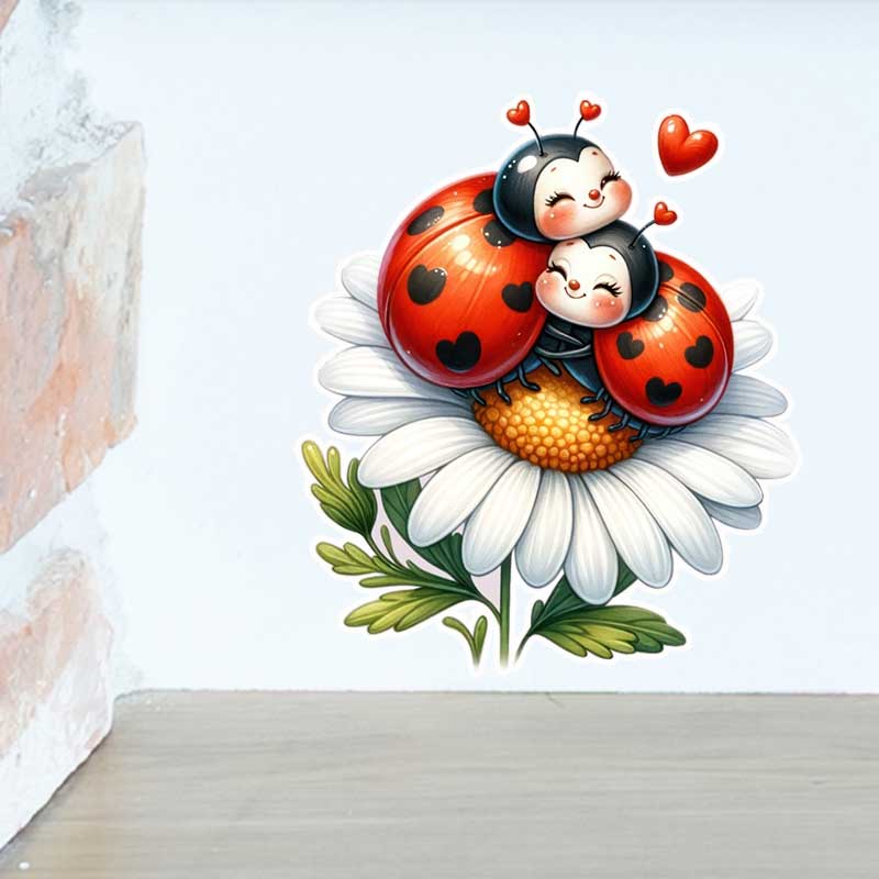 Simpatici adesivi murali cocci - Pvc Panel Background recensione e prezzo