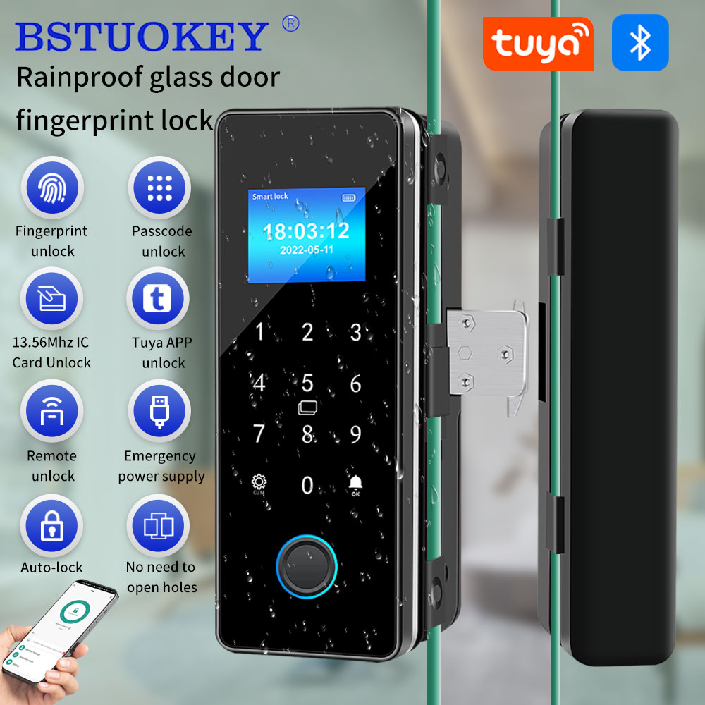 Impermeabile Tuya APP Controll - Glass Door Hinge recensione e prezzo